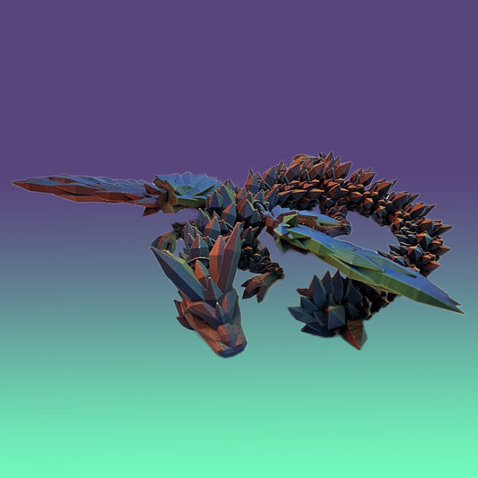 Tri Color Winged Dragon